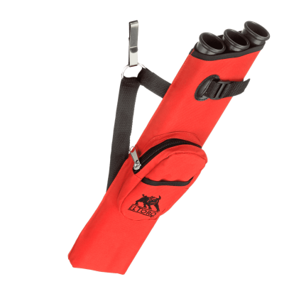 elTORO Quiver MIDI with 3 Tubes and Bag - Colour: Red