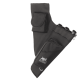 elTORO Seitenköcher SPORT DELUXE 1 mit 2 Taschen und 3 Röhren - schwarz