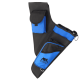 elTORO Seitenköcher SPORT DELUXE 1 mit 2 Taschen und 3 Röhren - blau