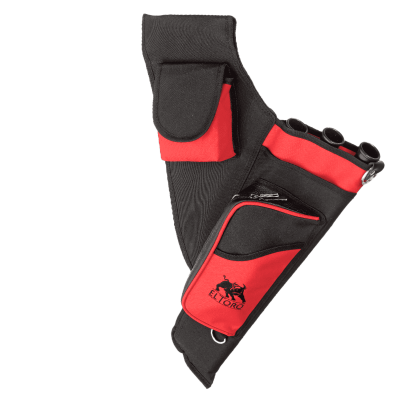 elTORO Quiver SPORT DELUXE 1 with 2 Bags and 3 Tubes - Red