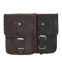 elTORO Cuir - G&uuml;rteltasche aus Leder - schwarz oder braun
