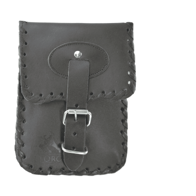 elTORO Cuir - Belt Pouch made from Black Leather
