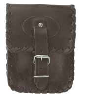 elTORO Cuir - Belt Pouch made of Brown Leather