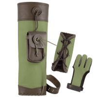 [SPECIAL] elTORO Horrido Line Set - Armschutz, R&uuml;ckenk&ouml;cher und Handschuh (Gr&ouml;&szlig;e L)