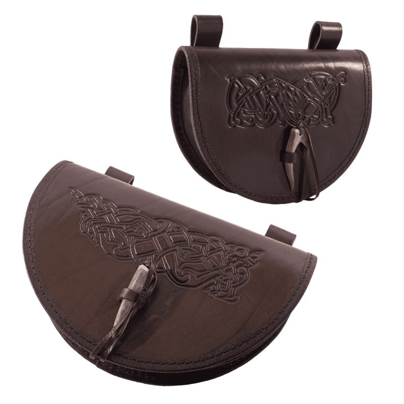 ElToro Armschutz Celtic - Leder Armschutz Für Bogenschießen