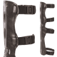 elTORO ART Arm Guard Long | Design: Brown