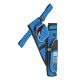 elTORO Sys² - Seitenköcher inkl. Röhren und Gürtel | Farbe: Blau
