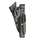 elTORO Sys² - Seitenköcher inkl. Röhren und Gürtel | Farbe: Grau