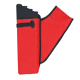 elTORO Sport Deluxe II - Seitenköcher | Farbe: Rot