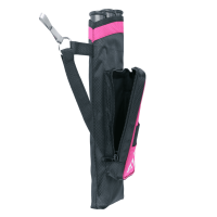 elTORO Sport&sup3; - Side Quiver with Beltclip - Right Hand | Colour: Black/Pink