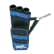 elTORO Sport³ - Seitenköcher mit Gürtelclip - Linkshand | Farbe: Schwarz/Blau