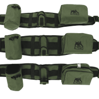 elTORO Belt System with Accessories - Colour: Green