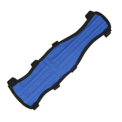 elTORO Curdora Sport - Armschutz - Blau - Größe L | Länge: 32,5cm