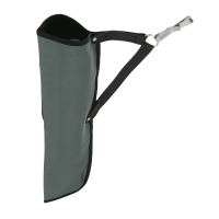elTORO Base&sup2; - Seitenk&ouml;cher mit aufgesetzter Tasche - Rechtshand | Farbe: Grau