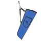 elTORO Base² - Seitenköcher mit aufgesetzter Tasche - Rechtshand | Farbe: Blau