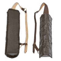 elTORO Scales - Back Quiver with three straps | Colour: Brown