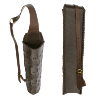 elTORO Scales - Back Quiver with three straps | Colour: Brown