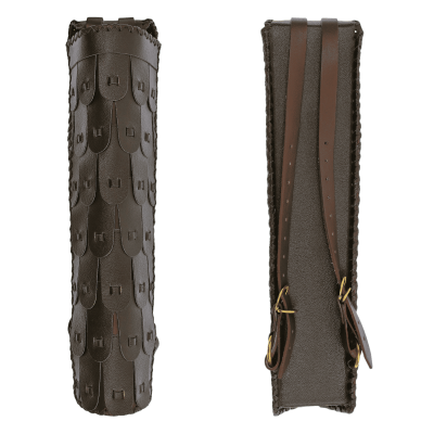 elTORO Scales - Rückenköcher mit Drei-Punkt-Gurt | Farbe: Braun