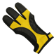 elTORO Chroma - Schießhandschuh - Farbe: Gelb - Größe: M