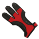 elTORO Chroma - Shooting Glove | Colour: Red - Size: S