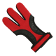 elTORO Chroma - Schießhandschuh - Farbe: Rot - Größe: M
