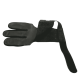 elTORO Traditional Comfort - Shooting Glove | Colour: Black - Size: XL