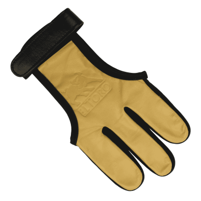 elTORO Prisma II - Shooting Glove | Colour: Yellow - Size: M