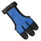 elTORO Prisma II - Schießhandschuh - Farbe: Blau - Größe: S