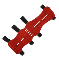 [SPECIAL] elTORO Wild Colorz - Set - Schiesshandschuh, Armschutz, K&ouml;cher &amp; Spannschnur | Farbe: Rot