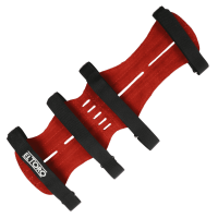 [SPECIAL] elTORO Wild Colorz - Set - Schiesshandschuh, Armschutz, K&ouml;cher &amp; Spannschnur | Farbe: Rot