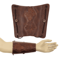elToro PRIME Brea - Flanched Plate - Arm guard | Colour: Chestnut