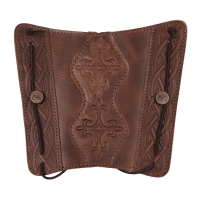 elToro PRIME Brea - Flanched Plate - Arm guard | Colour: Chestnut