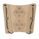 elToro PRIME Brea - Flanched Plate - Arm guard | Colour: Natural