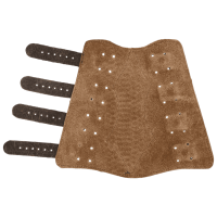 elTORO Armschutz Leder mit Schnallen