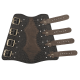 elTORO Armschutz Leder mit Schnallen