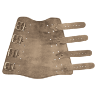 elTORO Armschutz Leder mit Schnallen
