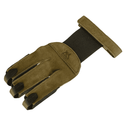elTORO Fingerhandschuh - braun-schwarz | Größe: XS