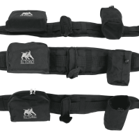 elTORO Belt System with Accessories - Colour: Black