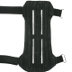 elTORO Traditioneller Armschutz Kurz aus Leder - Wildleder dunkel