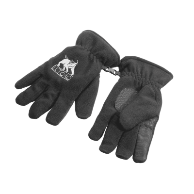 elTORO Fleece Handschuhe schwarz - Paar - Größe M