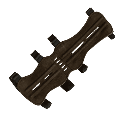 elTORO Traditional Arm Guard Middle (28cm) - Dark Suede