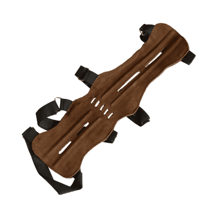 elTORO Traditional Arm Guard Medium (28cm) - Suede Leather bright