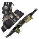 !!TIP!! elTORO Complete Quiver System with Belt and Pockets - LH - Camo