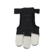 elTORO Hair Glove Black and White - Shooting Glove - S